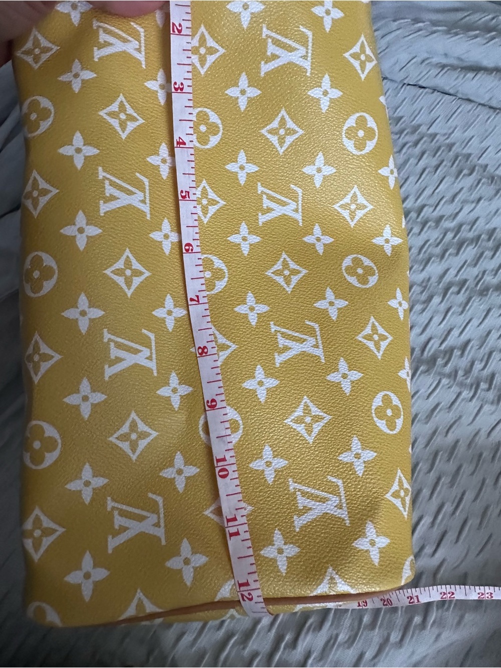 Leather speedy Bag - yellow Not authentic - Picture 7 of 8